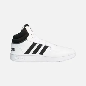 Adidas Hoops 3.0 Mid Classic Vintage Men's Basketball Shoes -Core Black/Core Black/Cloud White