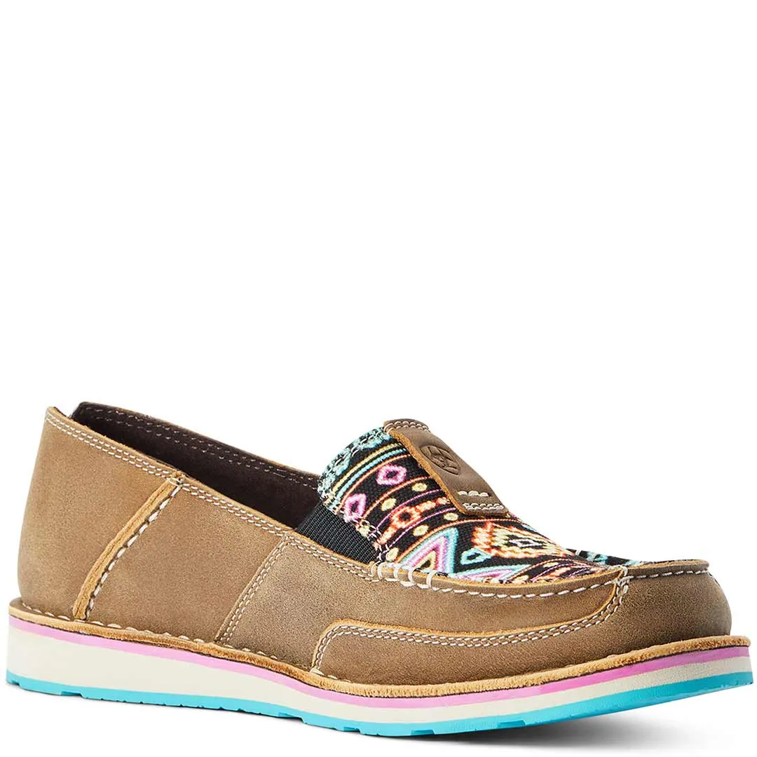 Ariat Women's Cruiser Neon Aztec Print Slip-On Shoes