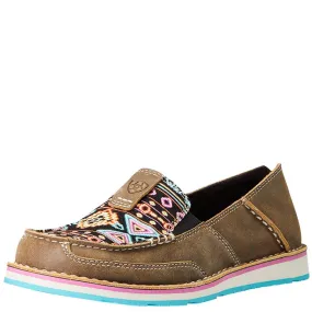 Ariat Women's Cruiser Neon Aztec Print Slip-On Shoes