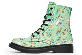 Artist Pattern Boots