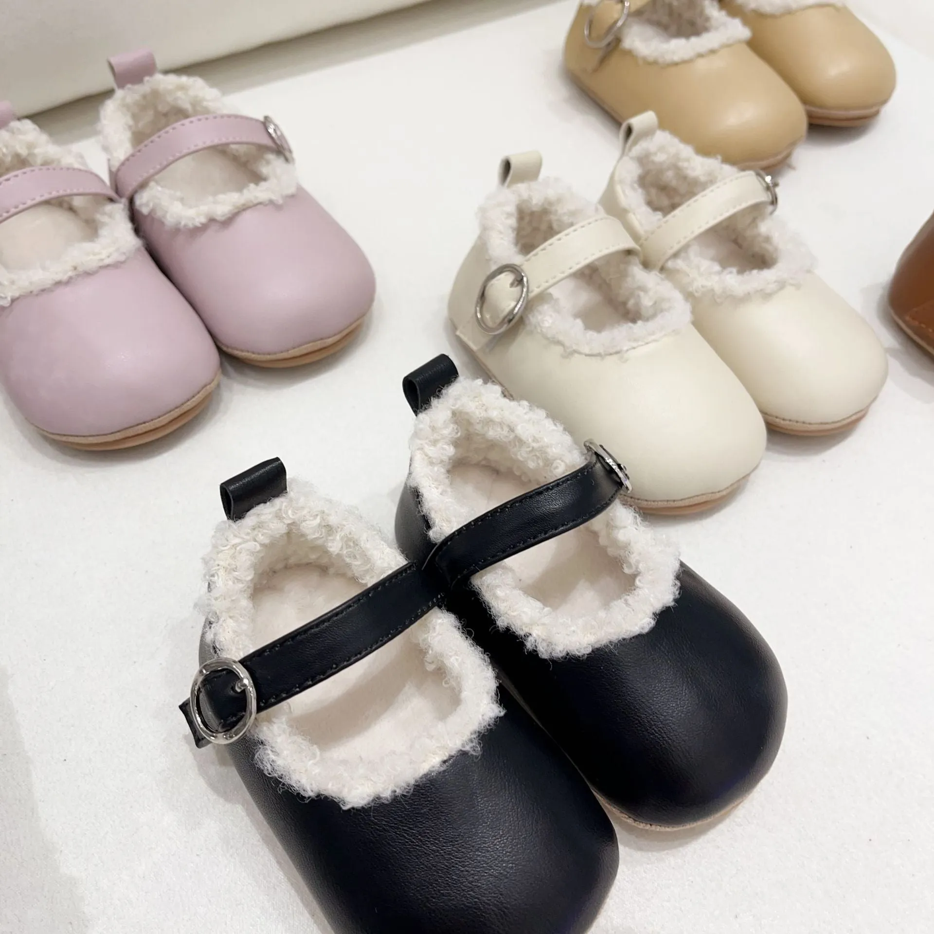 Baby Girls Solid Color Shoes Wholesale 231019135