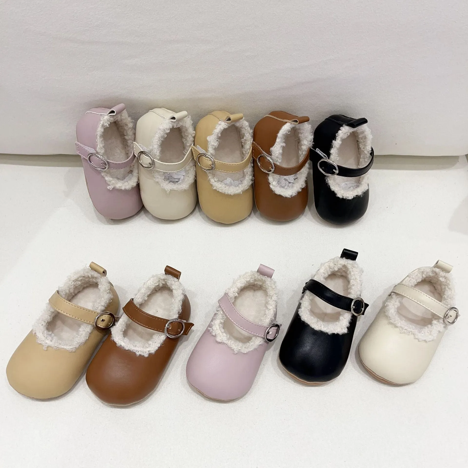 Baby Girls Solid Color Shoes Wholesale 231019135