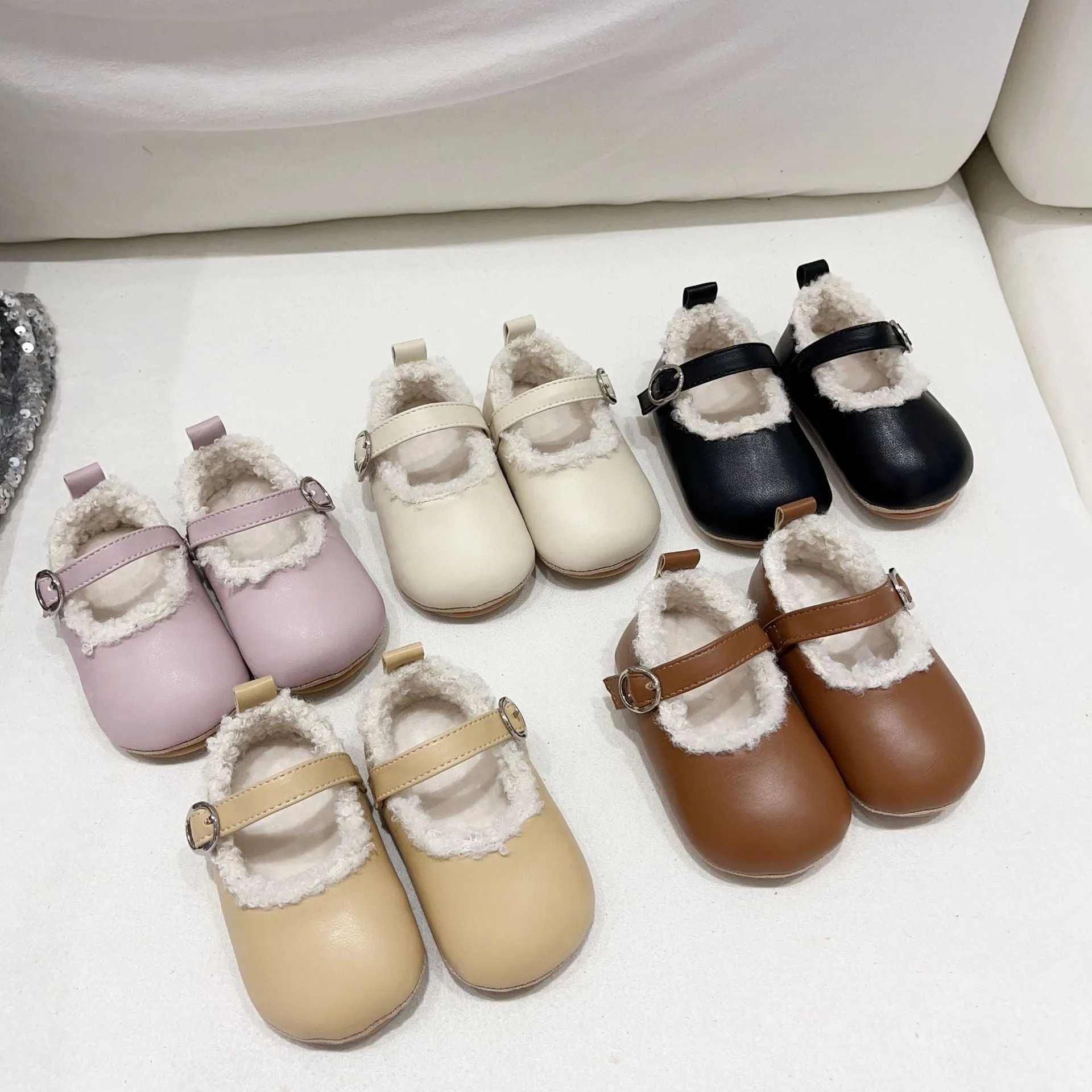 Baby Girls Solid Color Shoes Wholesale 231019135