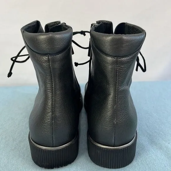 BeautifeelLow Wedge Pewter Booties