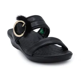 Black Casual Slipper 074145