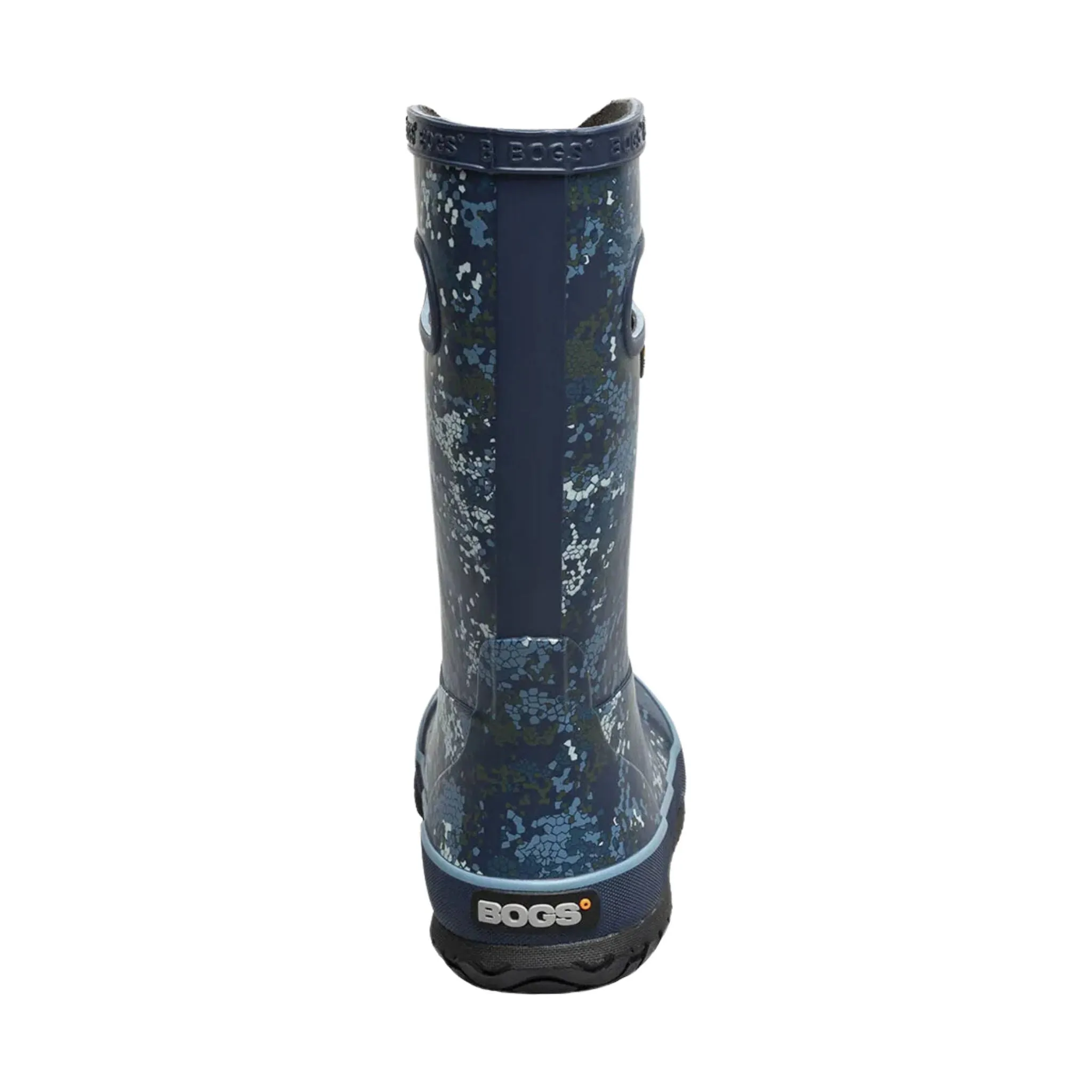 Bogs Kids' Micro Camo Rain Boots - Blue