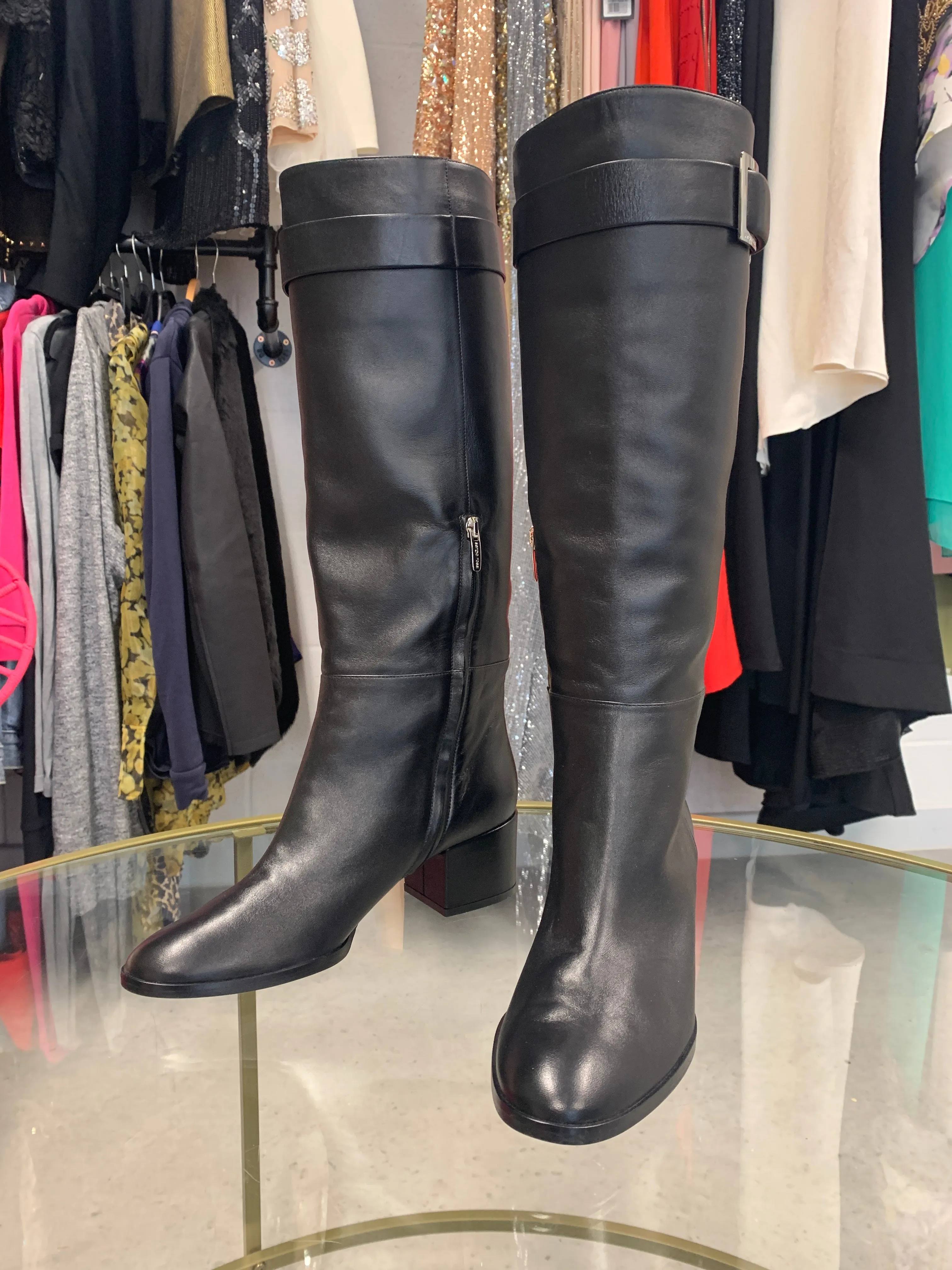 Brand New Sergio Rossi Knee High Boots 40