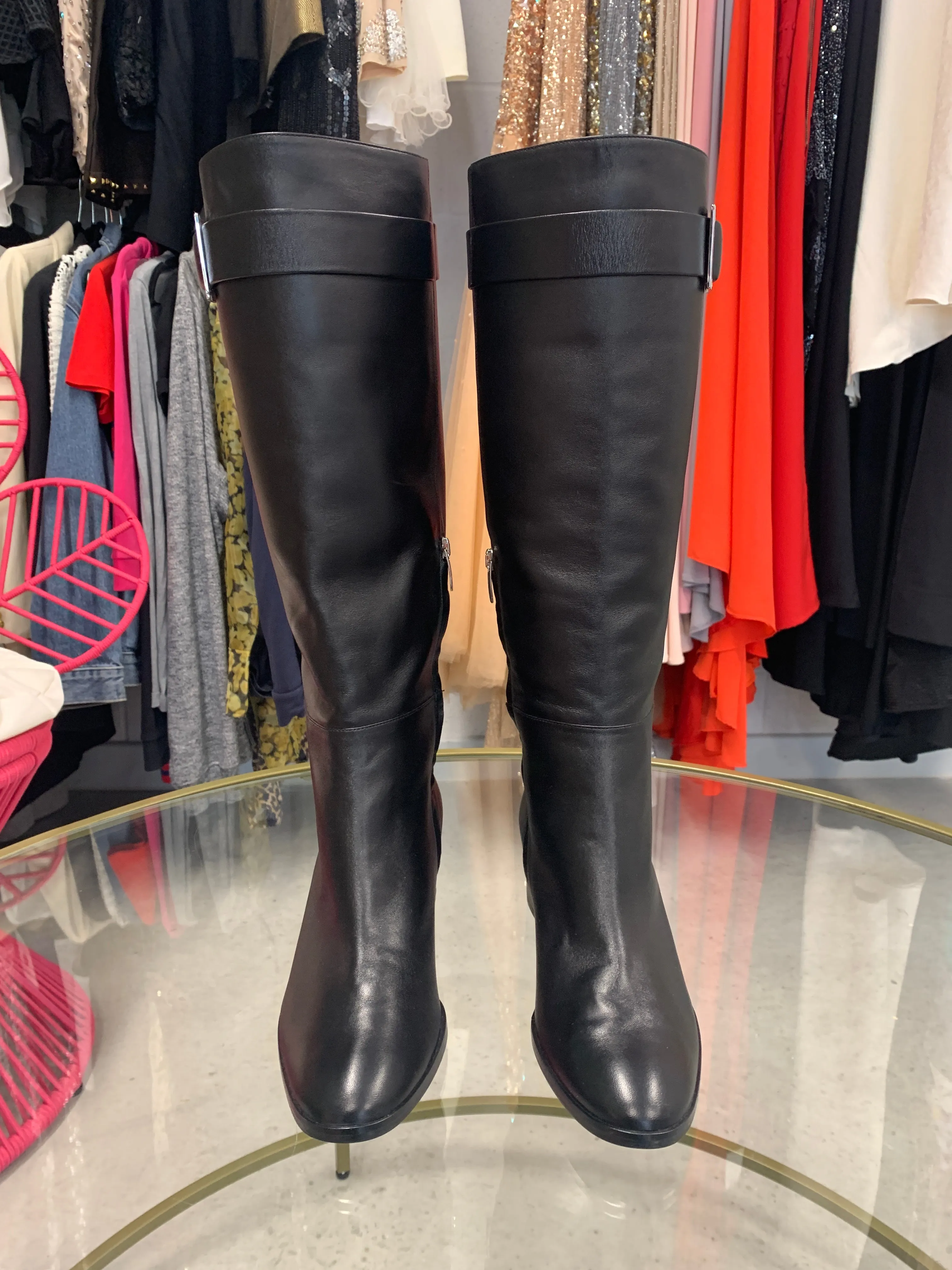 Brand New Sergio Rossi Knee High Boots 40