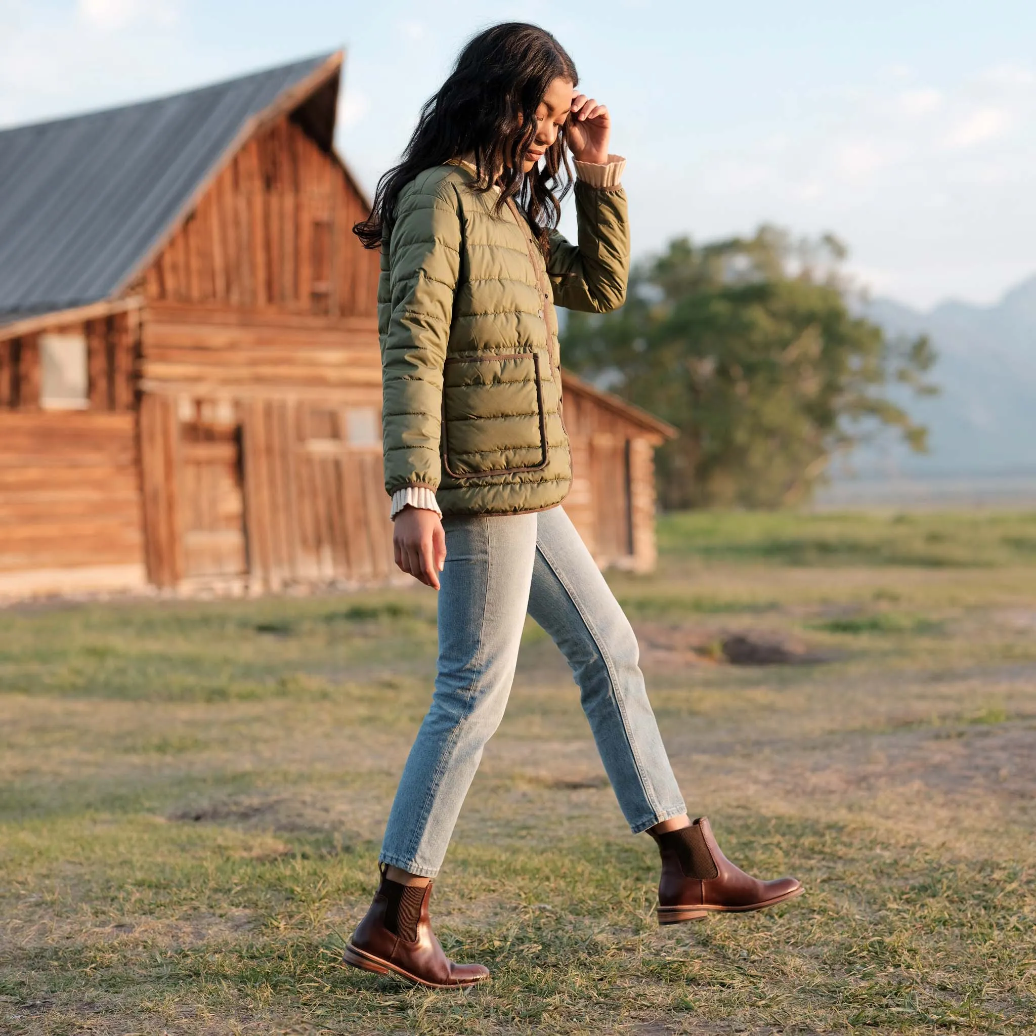 Carmen Chelsea Boot Brandy