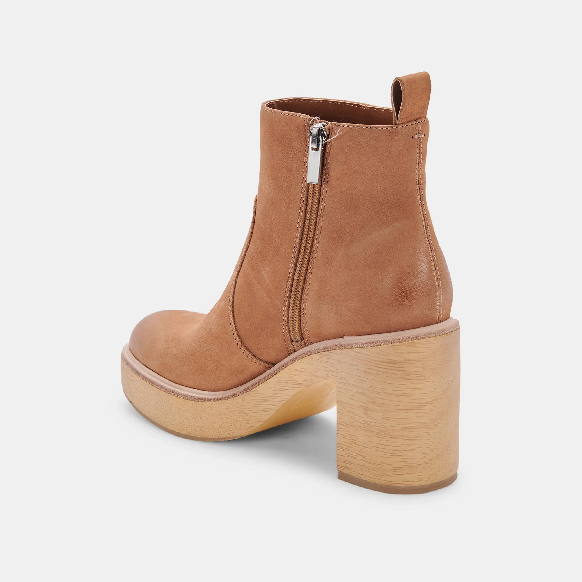 CECILE BOOTS PRALINE NUBUCK