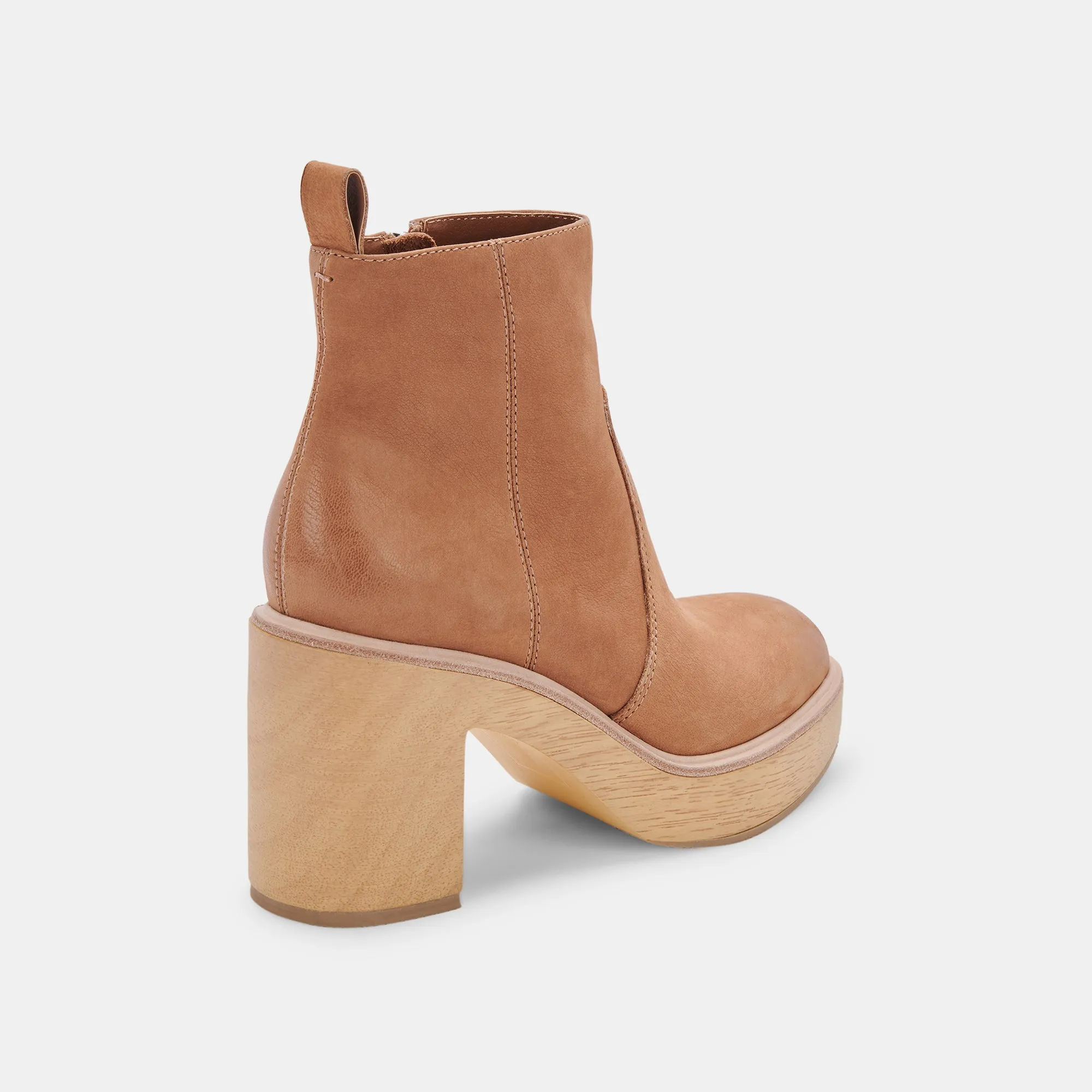 CECILE BOOTS PRALINE NUBUCK