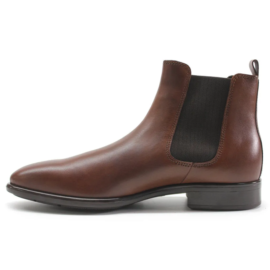 Citytray Full Grain Leather Men's Chelsea Boots