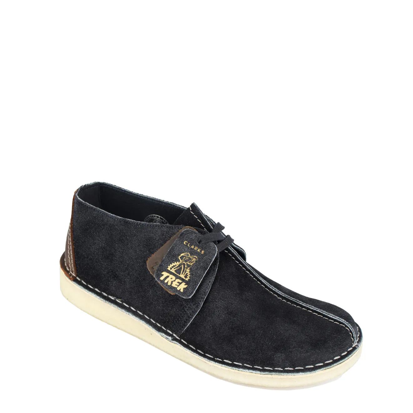 Clark Originals Desert Trek Shoes Ink Hairy Suede