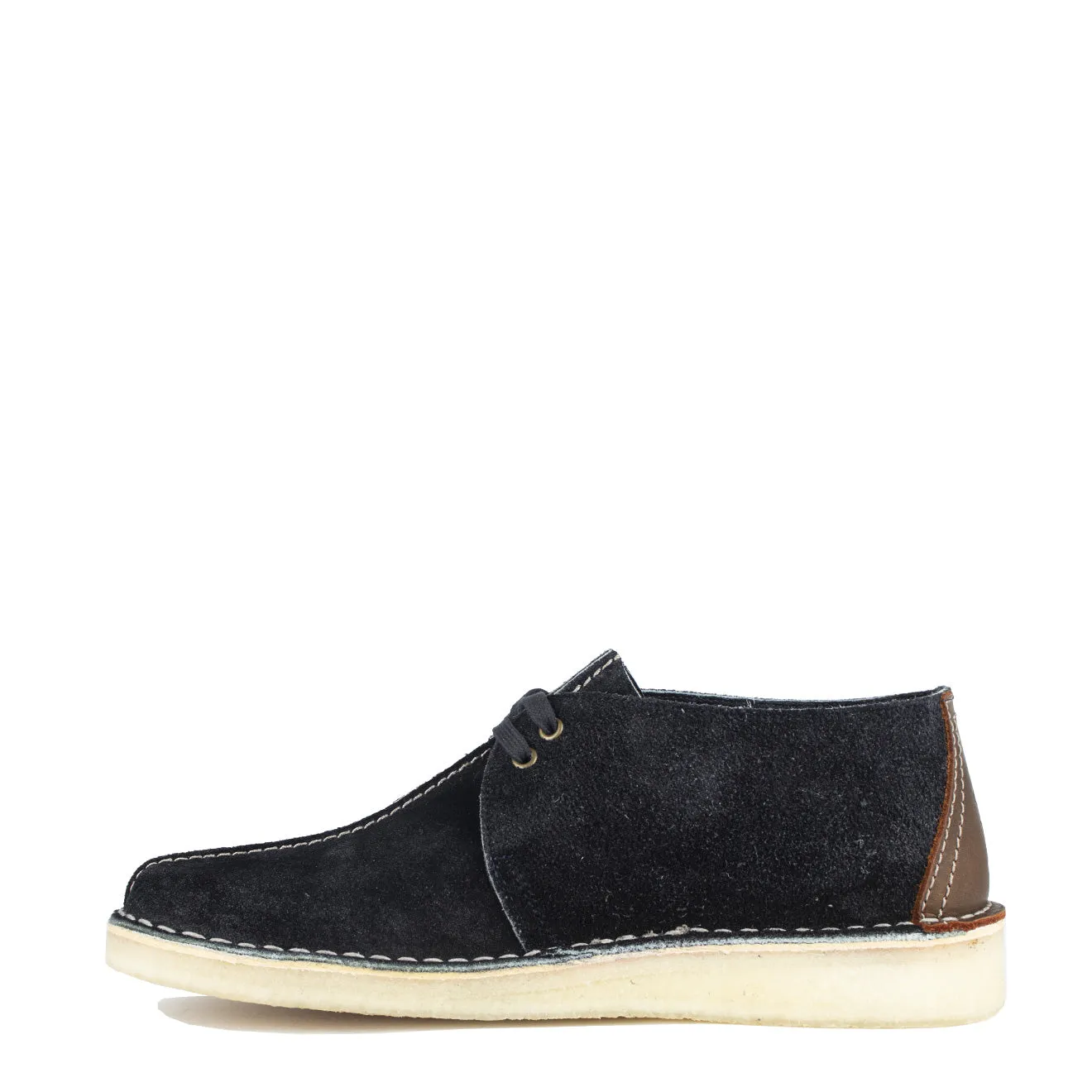 Clark Originals Desert Trek Shoes Ink Hairy Suede