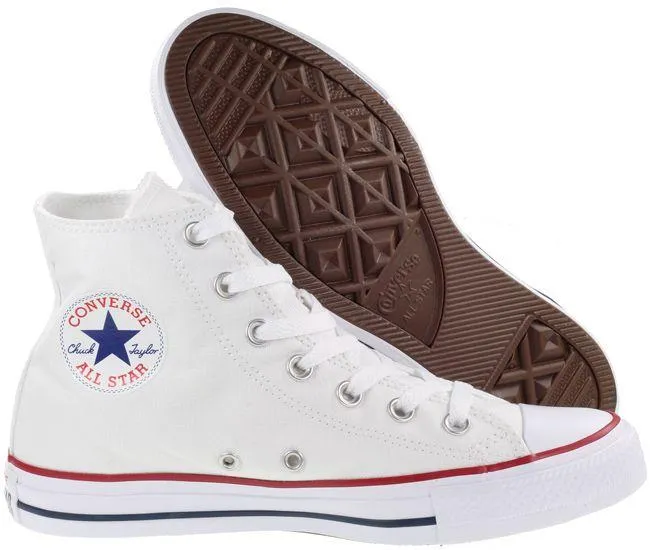 Converse Womens Shoes All Star High Optical White