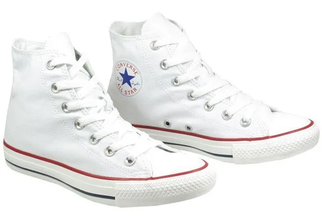 Converse Womens Shoes All Star High Optical White