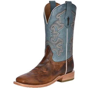 Corral Boot Co. Men's Embroidered Square Toe Cowboy Boots