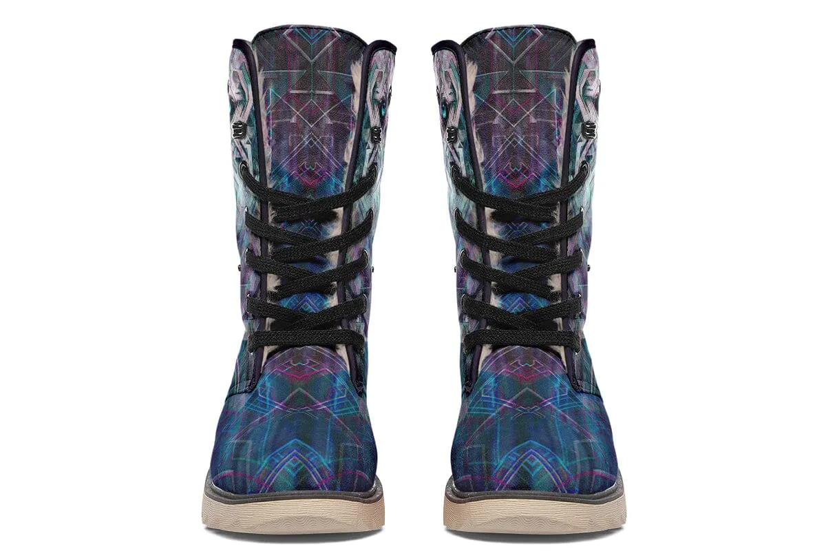 Crystal Wolf Moon Boots