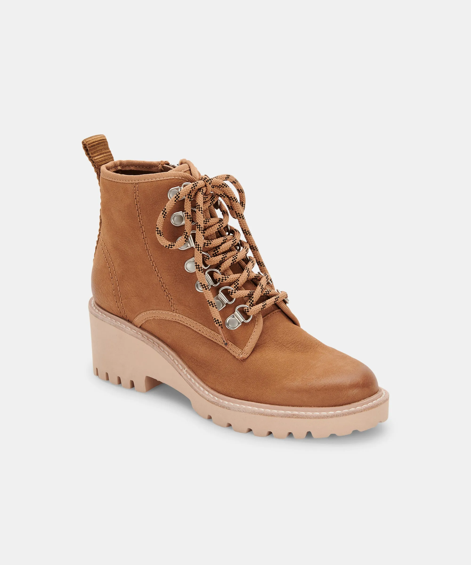 HUEY HIKER BOOTS WHISKEY NUBUCK