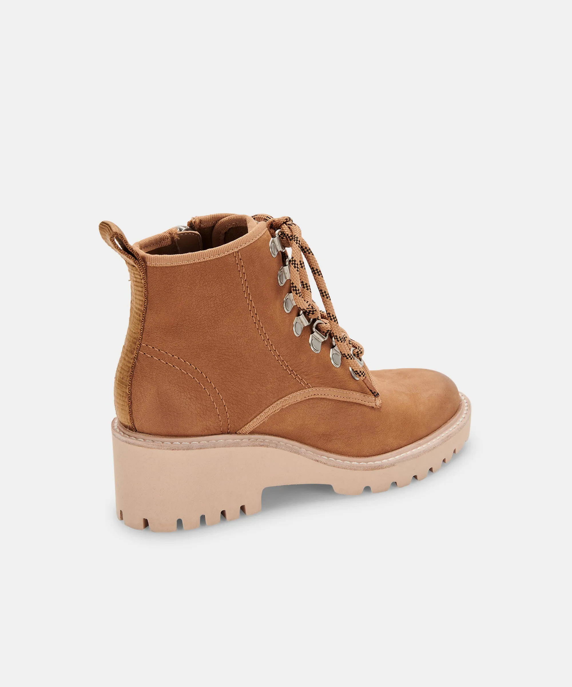 HUEY HIKER BOOTS WHISKEY NUBUCK