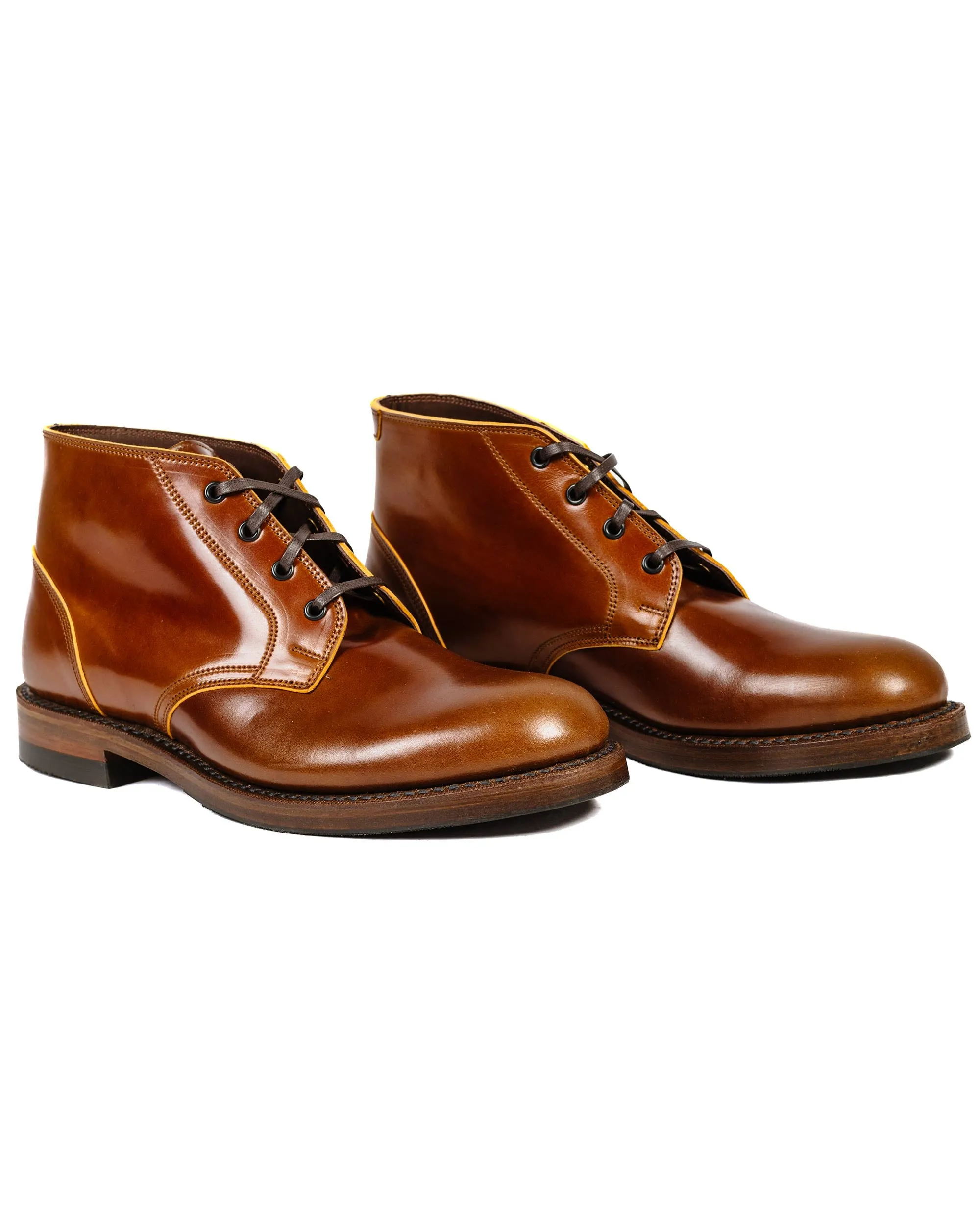 John Lofgren Bootmaker The Steadfast Chukka Boots Shinki Hikaku Shell Cordovan Cognac