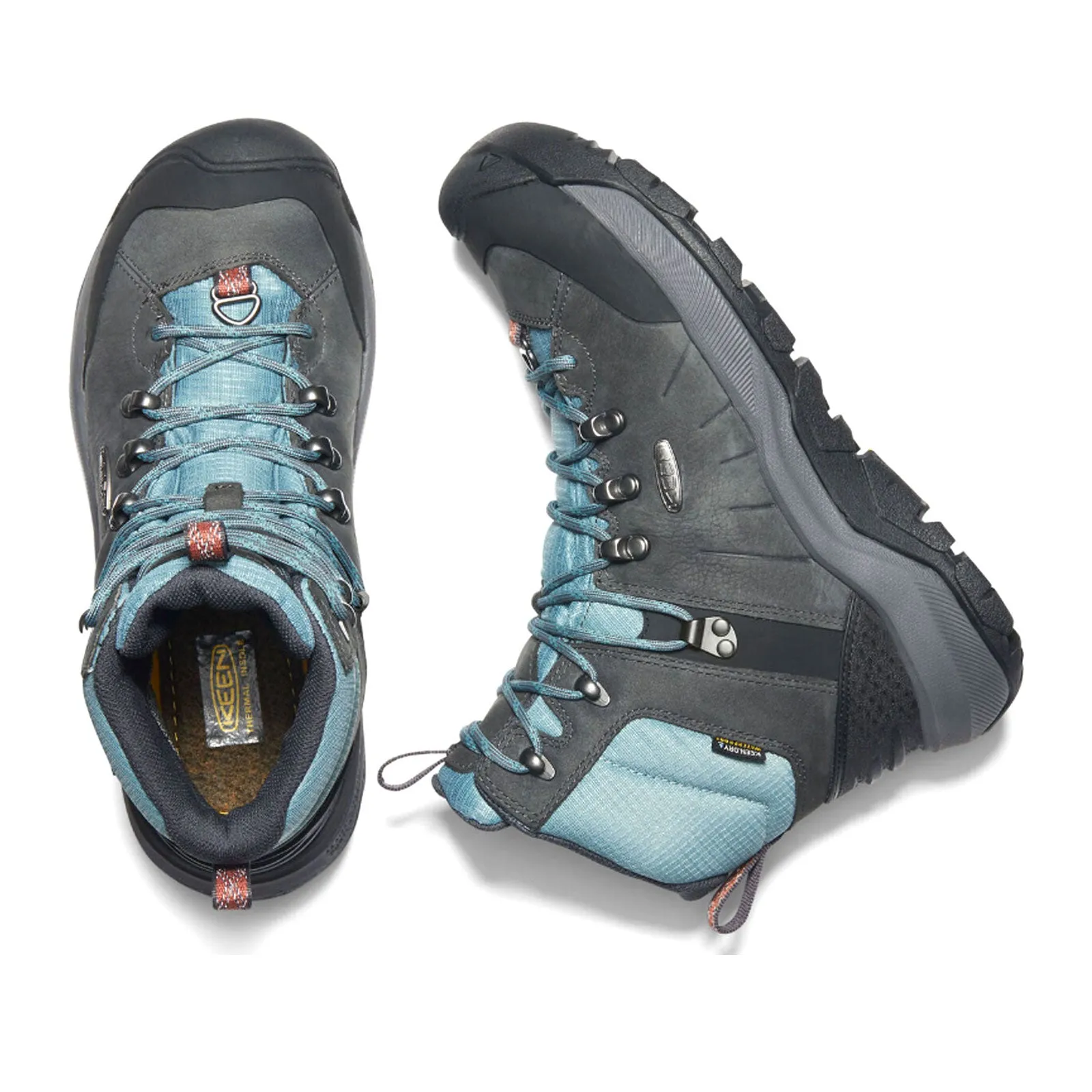 Keen Revel IV Mid Polar Boot (Women) - Magnet/North Atlantic