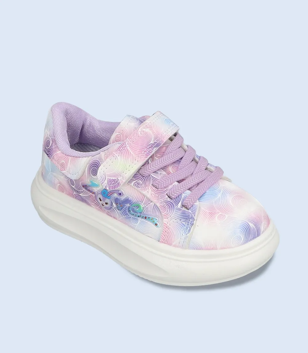 KG0071-LILAC-Girls Casual Sneakers