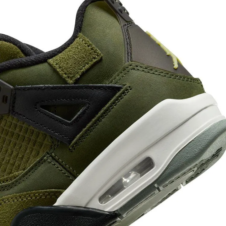 Kids' Air Jordan 4 Retro SE Craft 'Medium Olive'