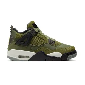 Kids' Air Jordan 4 Retro SE Craft 'Medium Olive'