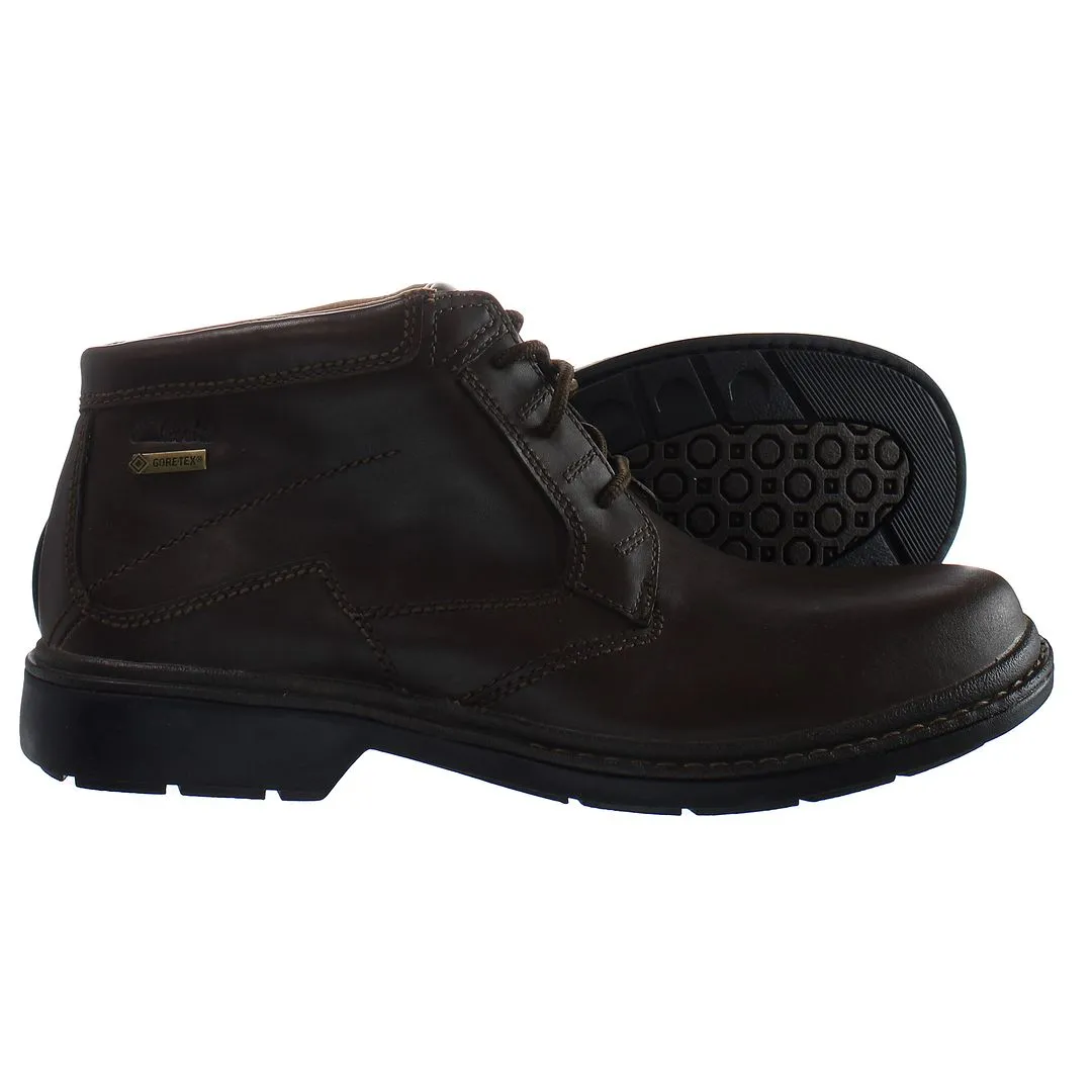 larks Rockie Hi Gore-Tex Mens Brown Boots