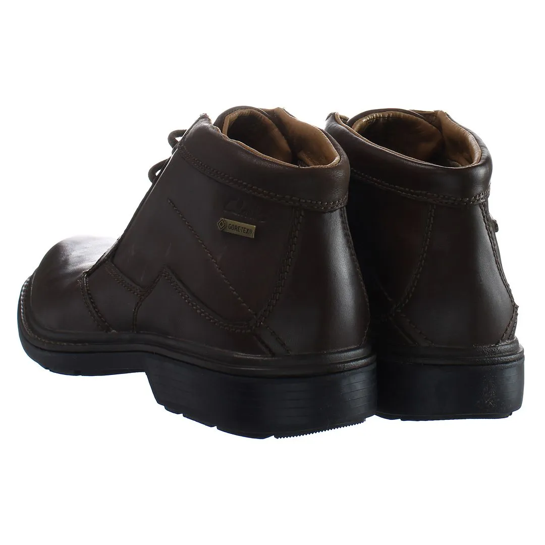 larks Rockie Hi Gore-Tex Mens Brown Boots