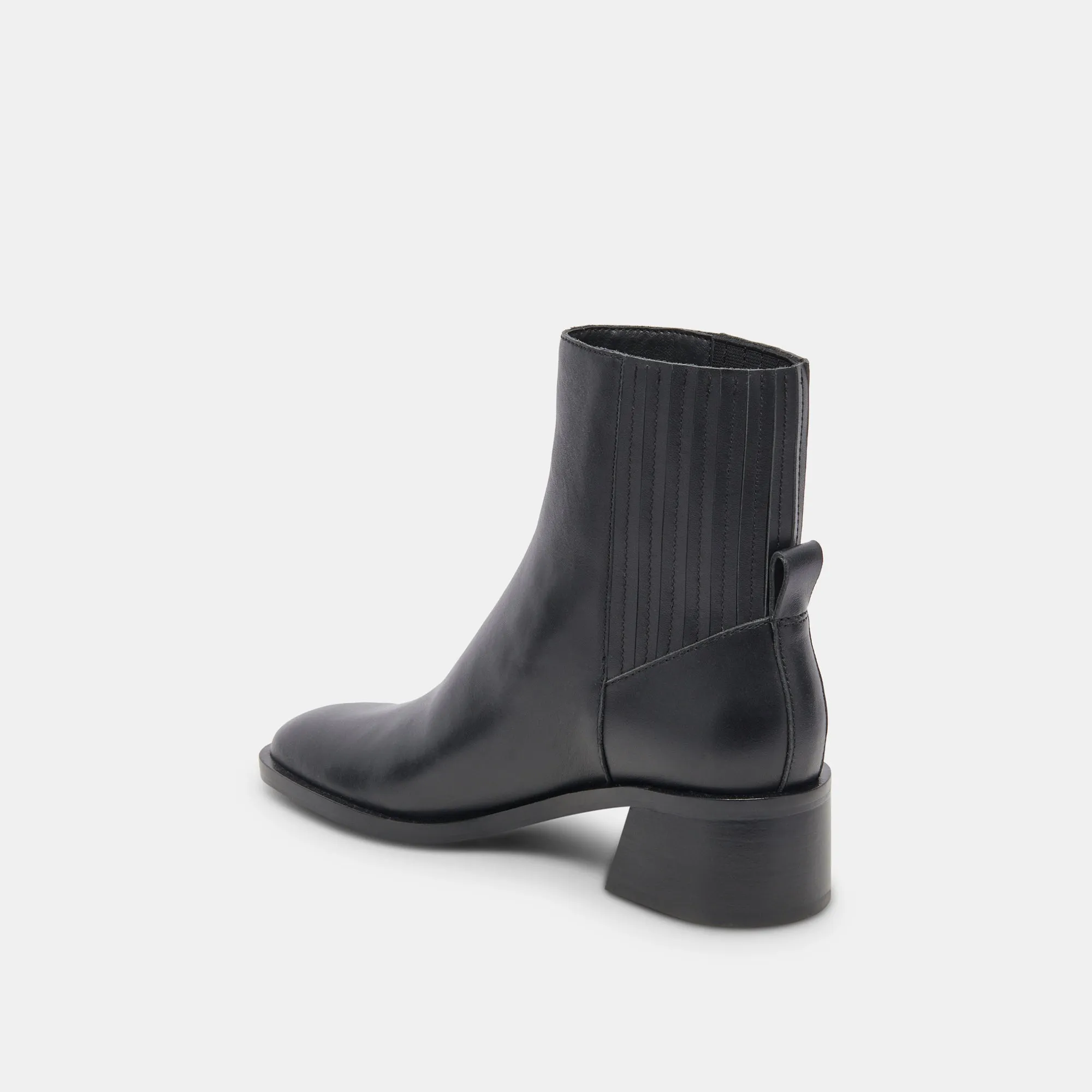 LINNY H2O BOOTS BLACK LEATHER