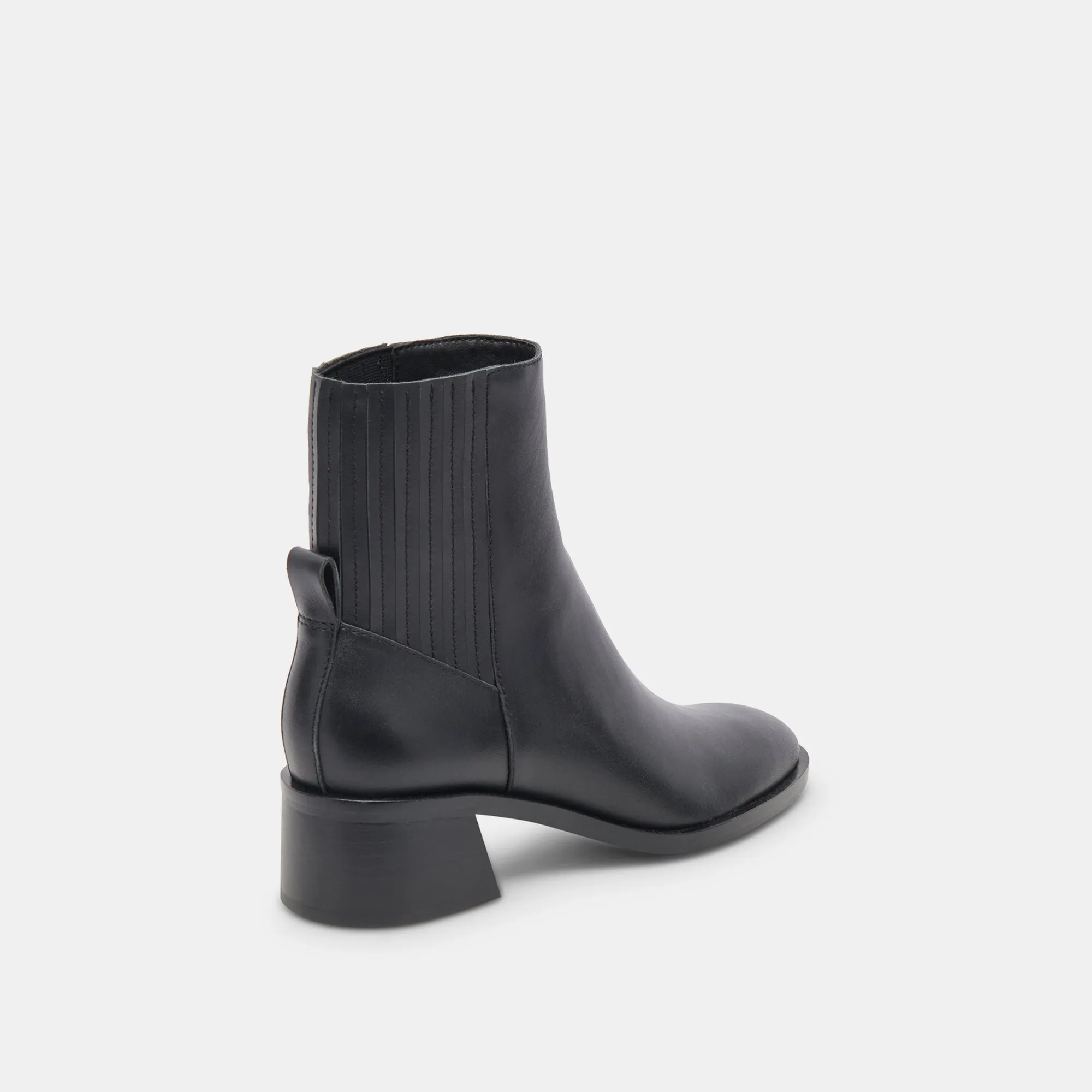 LINNY H2O BOOTS BLACK LEATHER