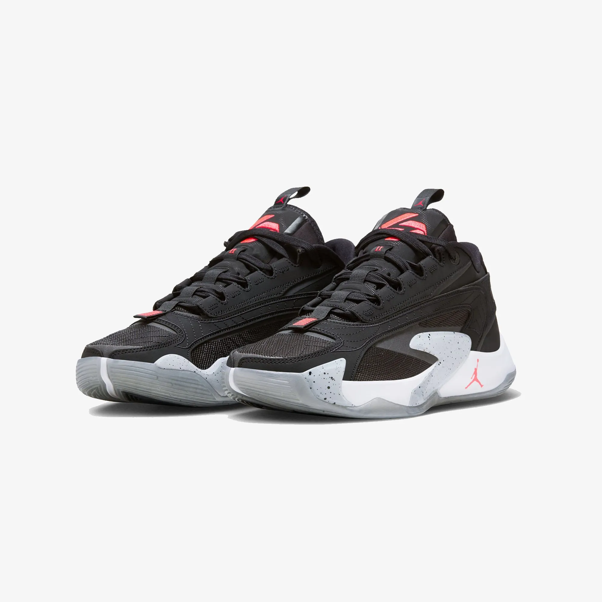 LUKA 2 BRED PF 'BLACK/BRIGHT CRIMSON-WOLF GREY-WHITE'