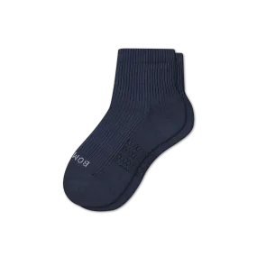 Men's Modern Rib Quarter Socks