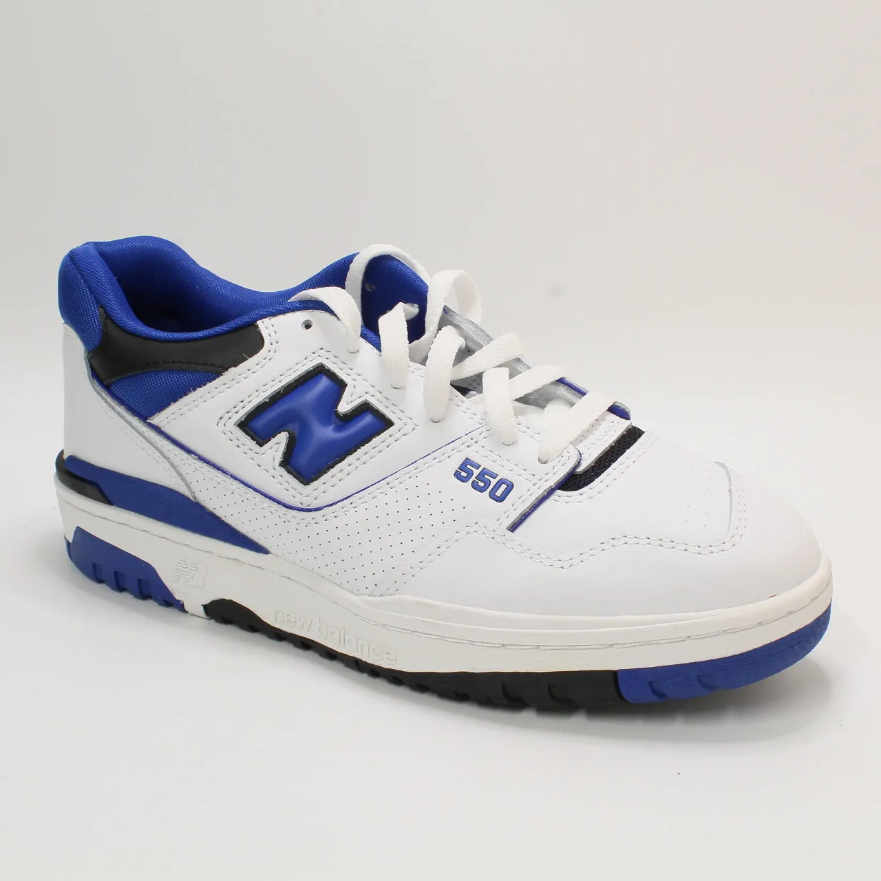 Mens New Balance BB550 White Blue Black Trainers