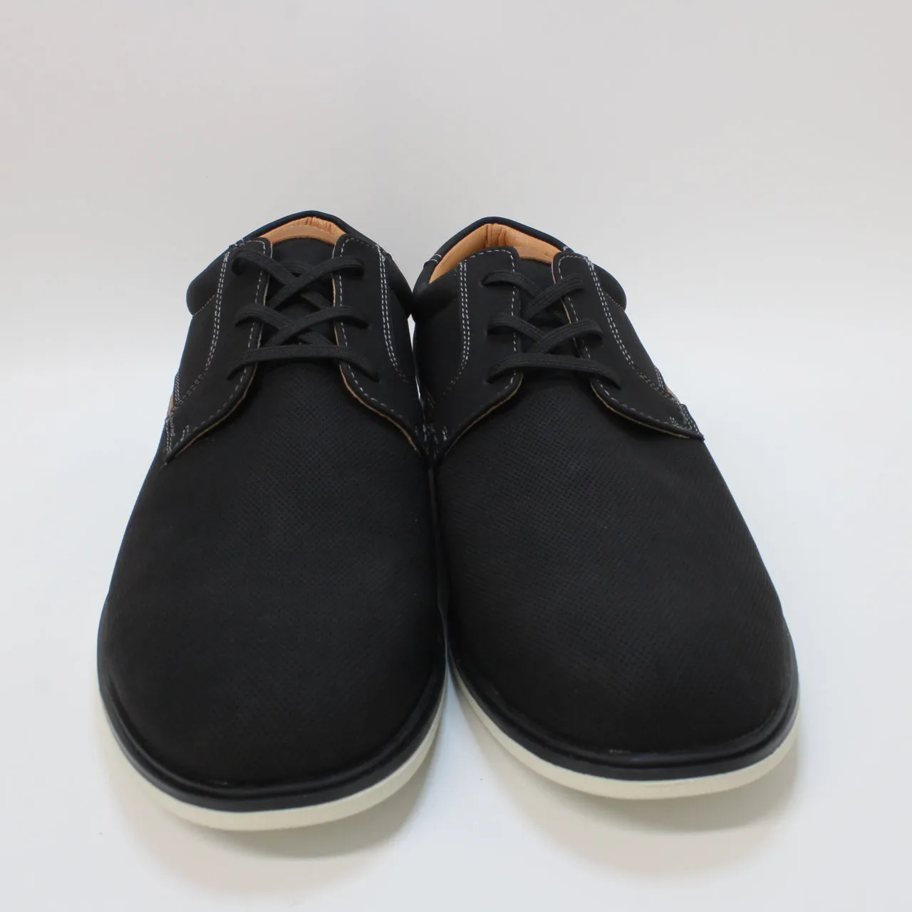 Mens Office Carlise 3 Eye Casual Hybrid Derby Black