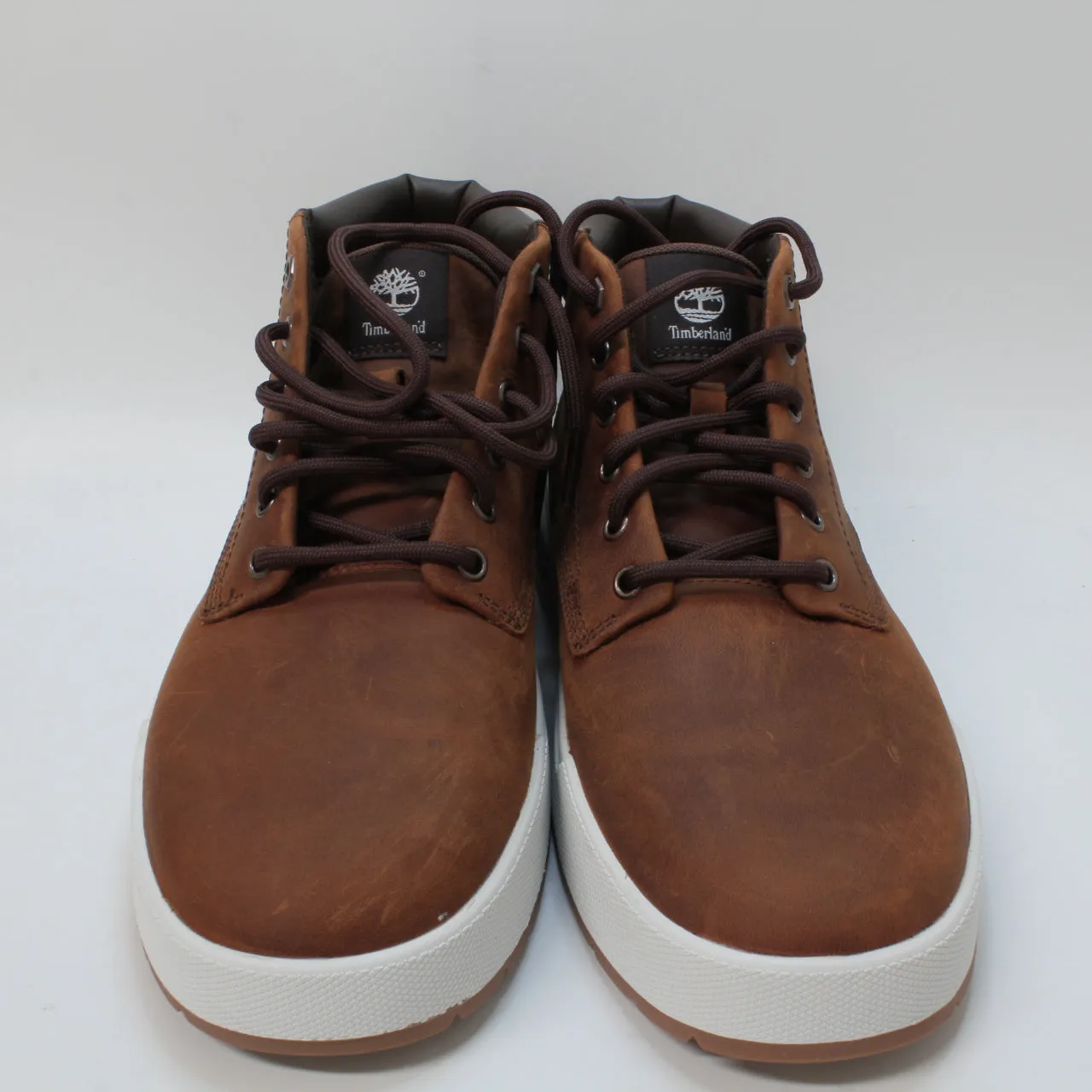 Mens Timberland Maple Grove Chukka Medium Brown Full Grain Uk Size 7