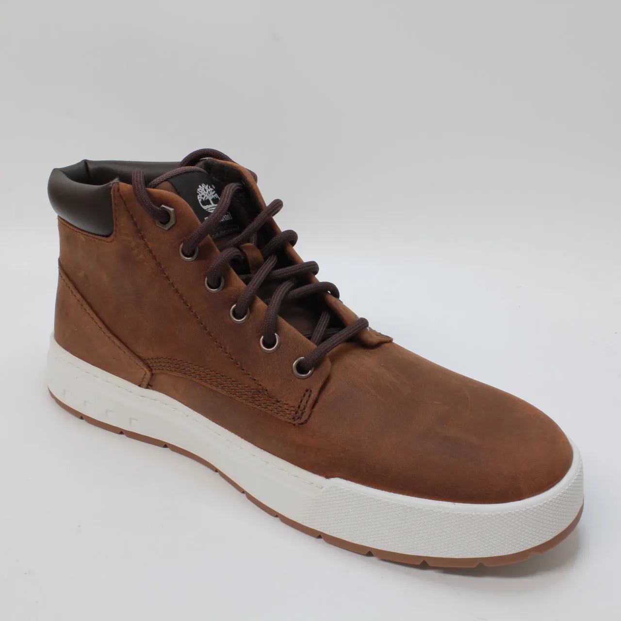 Mens Timberland Maple Grove Chukka Medium Brown Full Grain Uk Size 7