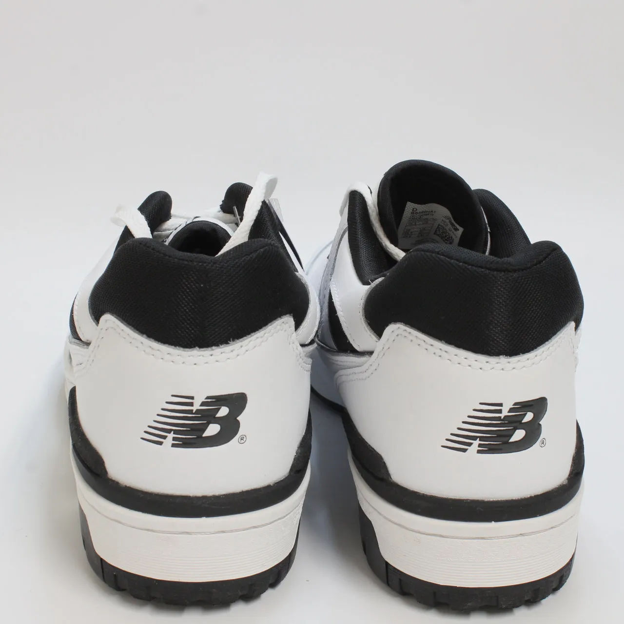 New Balance BB550 White Black Trainers