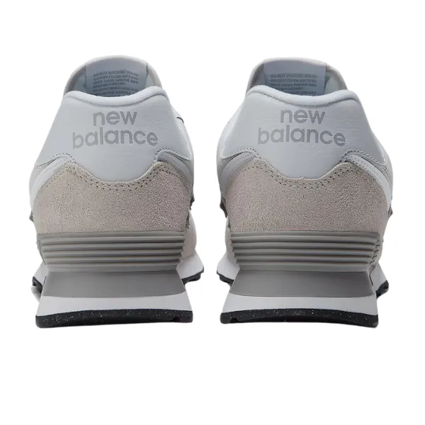 New Balance Men's 574 White/Grey