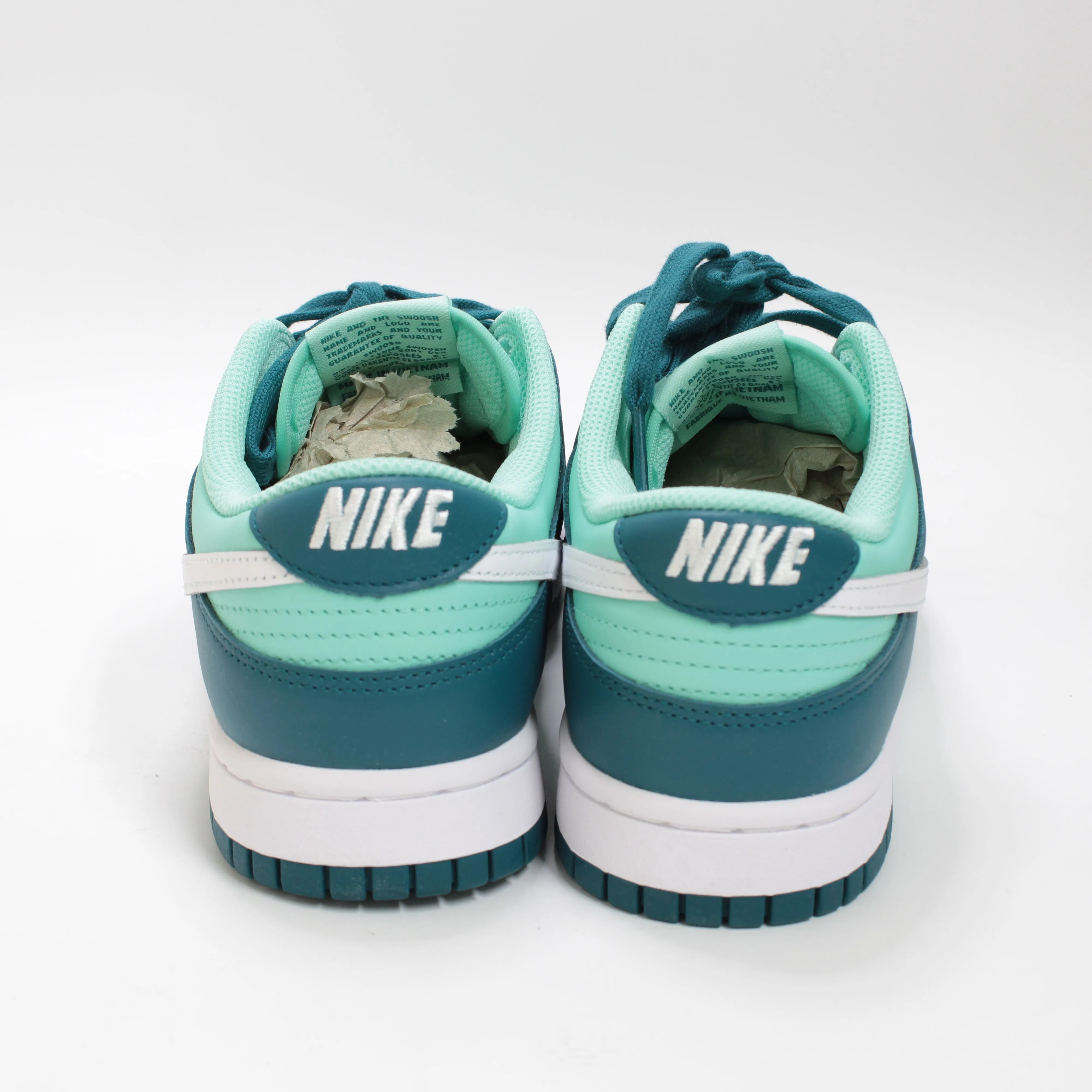 Nike Dunk Low Trainers Geode Teal White Emerald Rise