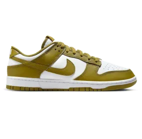 Nike Men's Dunk Low Retro Shoes - White / Pacific Moss