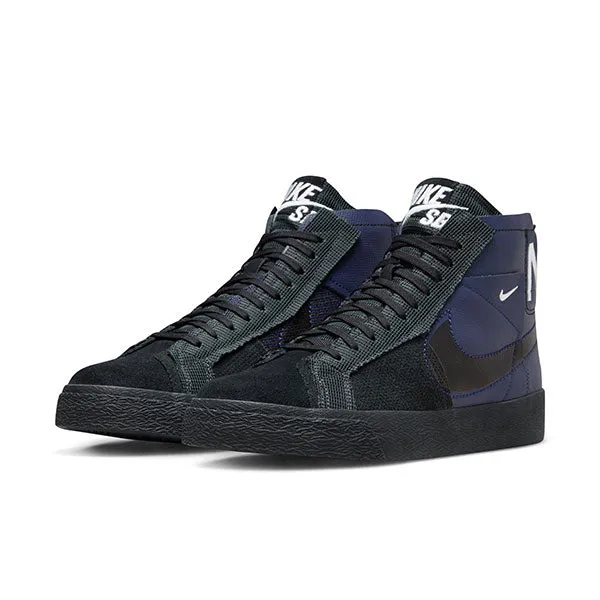 Nike SB Zoom Blazer Mid Premium Midnight Navy/Black/Football Grey