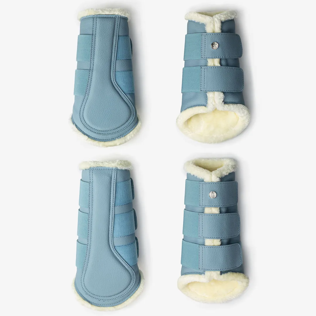 PS of Sweden Stone Blue Brushing Boots