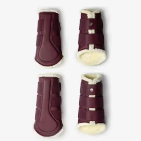 PS of Sweden Wine Brushing Boots