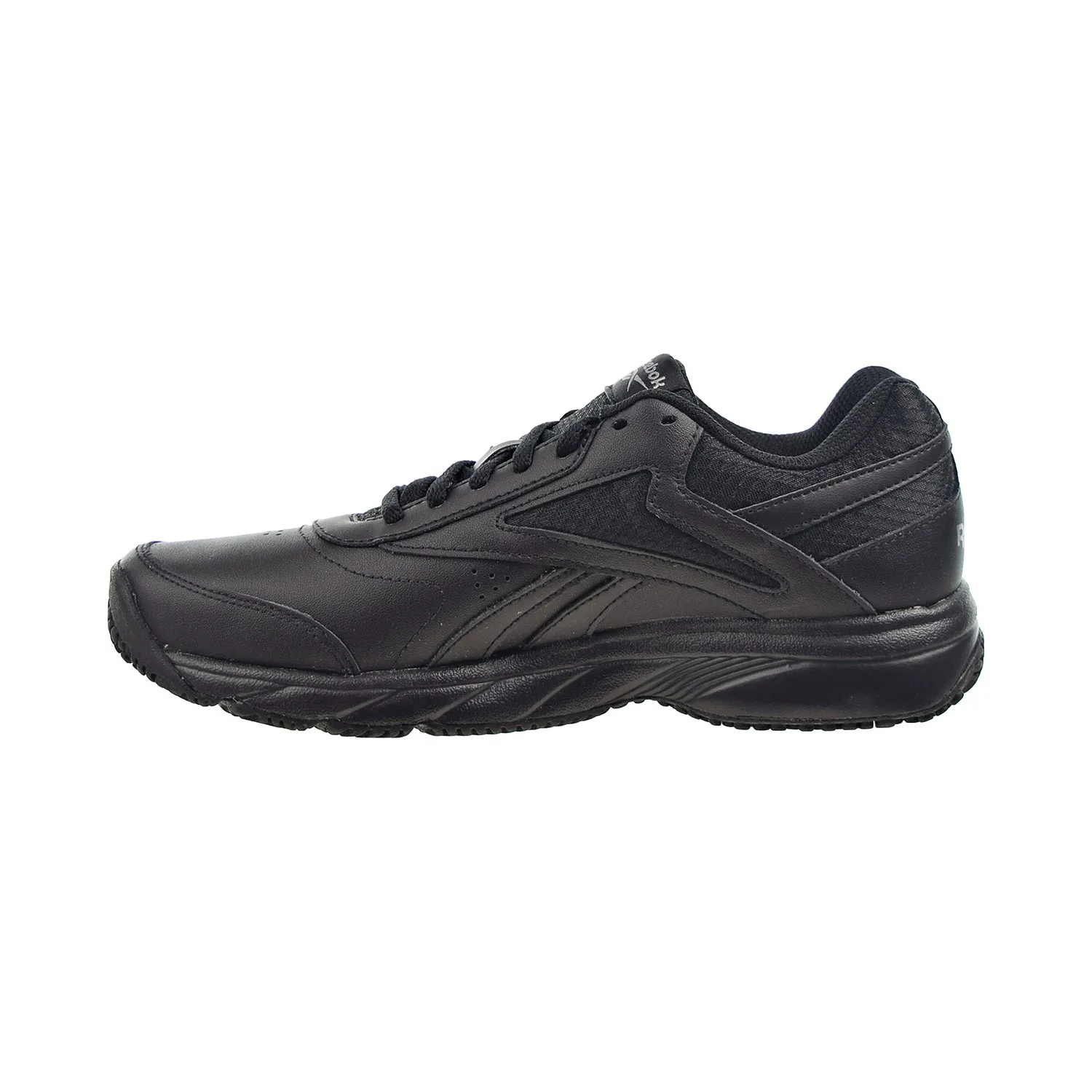 Reebok Work N Cushion 4 Men's Shoes Oil Slip Resistant Black-Cold Grey