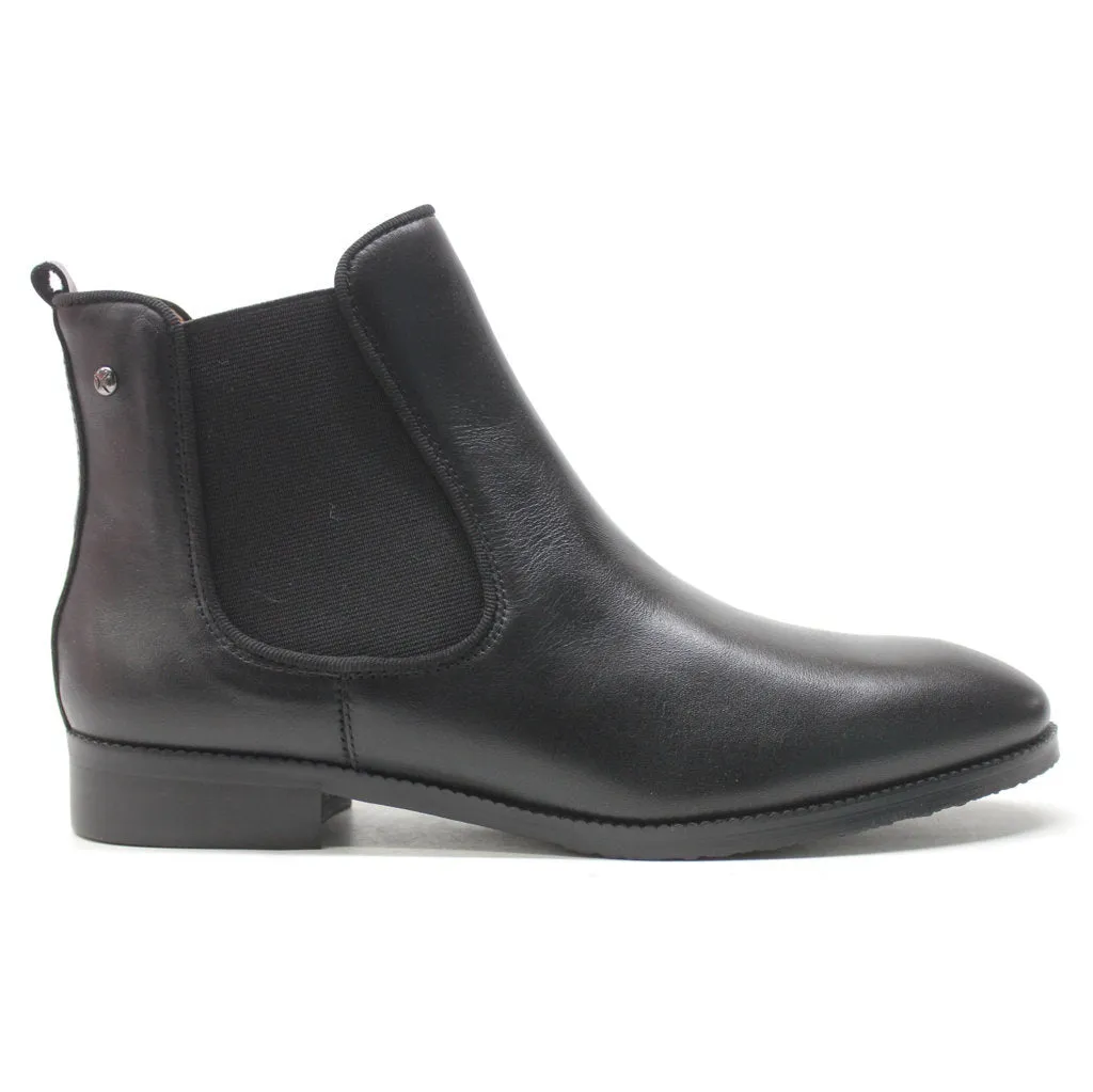 Royal Calfskin Leather Women's Chelsea Boots