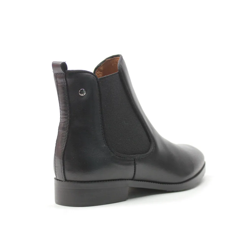 Royal Calfskin Leather Women's Chelsea Boots