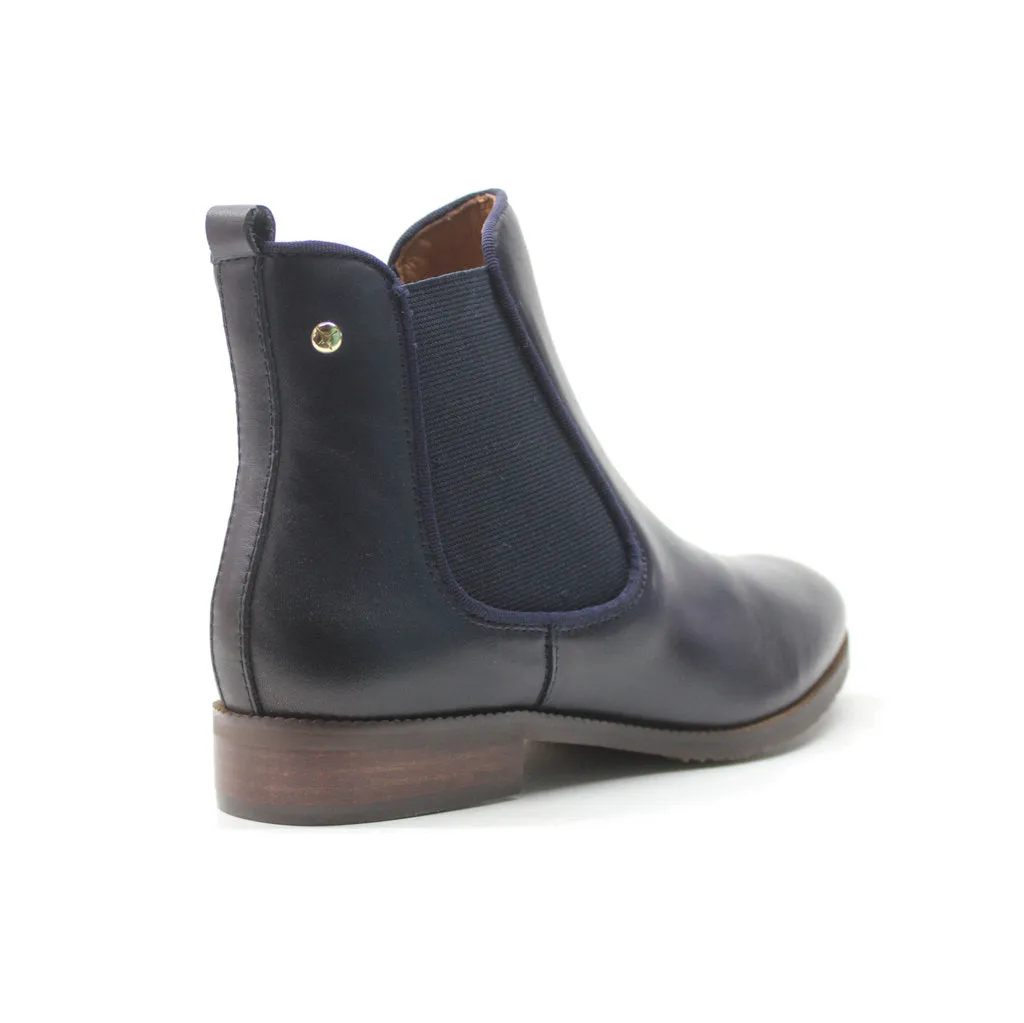 Royal Calfskin Leather Women's Chelsea Boots